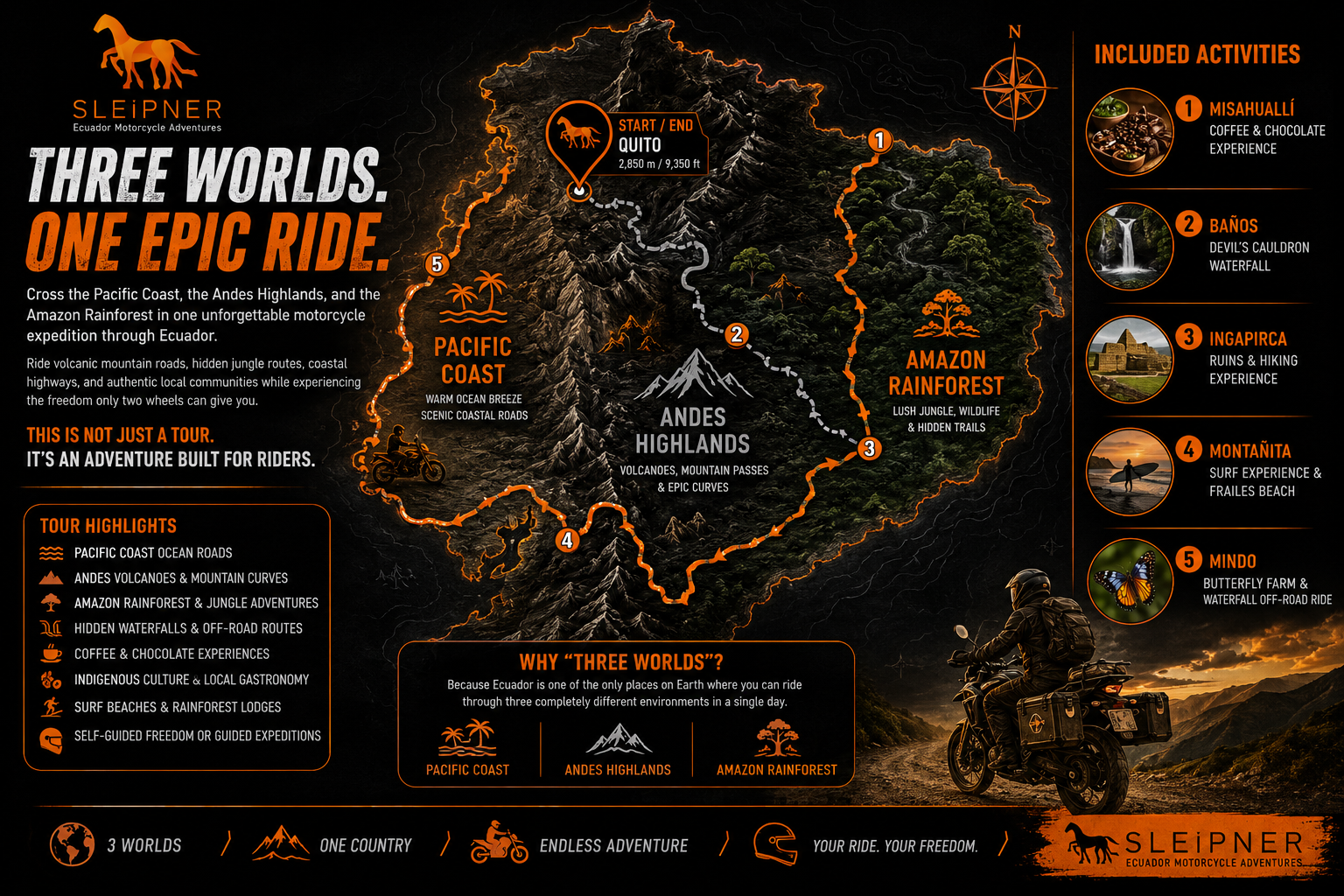 Three Worlds - Guided Tour - Day 1 - QUITO – PAPALLACTA – TENA – MISAHUALLI
